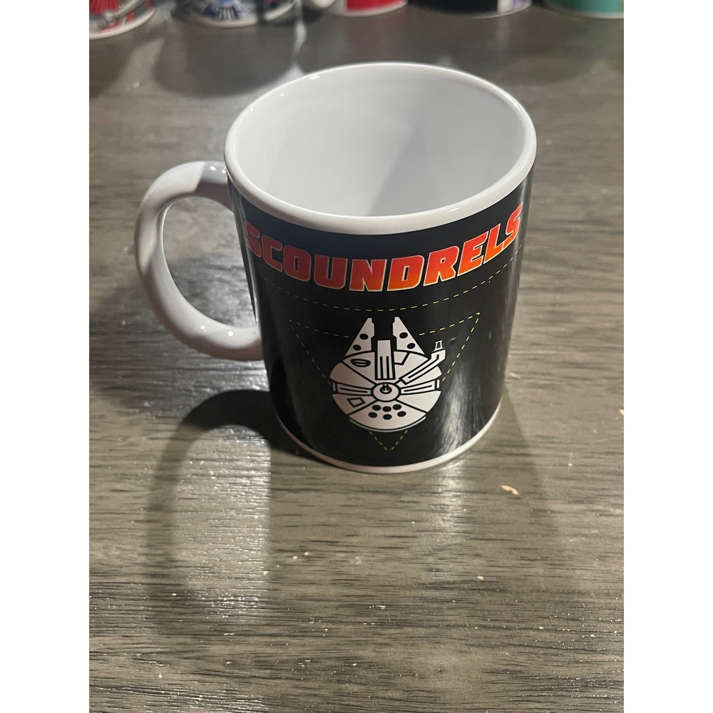 Star Wars Black Coffee Mug Underworld Scoundrels Millennium Falcon Galerie